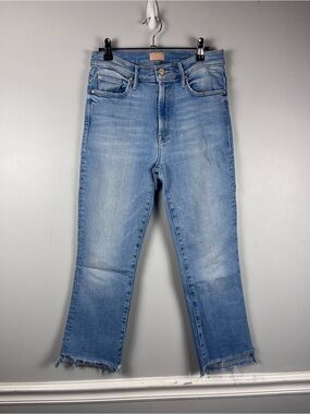 Mother The Insider Crop Step Fray in Limited Edition Jean size 29